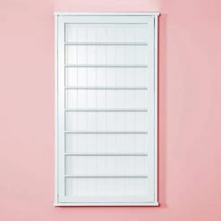 23 in. x 42 in. White Vertical Wall Mount Dry Rack by Honey-Can-Do -Carnegy Avenue Sales white honey can do drying racks dry 04445 44 1000