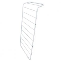 16 in. x 41 in. White Steel Leaning Clothes Drying Rack by Honey-Can-Do
