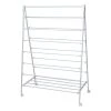 22 in. x 58 in. White Steel Portable Clothes Drying Rack with A-Frame Design by Honey-Can-Do 1 22 in. x 58 in. White Steel Portable Clothes Drying Rack with A-Frame Design by Honey-Can-Do -Carnegy Avenue Sales white honey can do drying racks dry 08551 64 1000