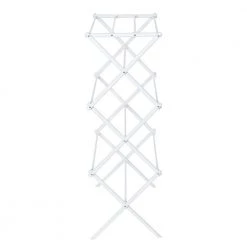 29 in. W x 42.1 in. H White Metal Folding Drying Rack by Honey-Can-Do -Carnegy Avenue Sales white honey can do drying racks dry 09138 c3 1000