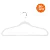 White Rubber Hangers 50-Pack by Honey-Can-Do -Carnegy Avenue Sales white honey can do hangers hng 08681 64 1000