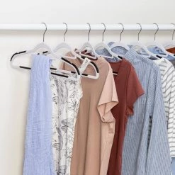 White Plastic Hangers 50-Pack by Honey-Can-Do -Carnegy Avenue Sales white honey can do hangers hng 08943 31 1000