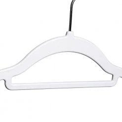 White Plastic Hangers 50-Pack by Honey-Can-Do -Carnegy Avenue Sales white honey can do hangers hng 08943 44 1000