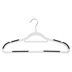 White Plastic Hangers 50-Pack by Honey-Can-Do