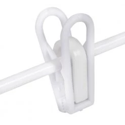 Kids White Plastic Hangers with Clips 18-Pack by Honey-Can-Do -Carnegy Avenue Sales white honey can do hangers hng 09047 4f 1000