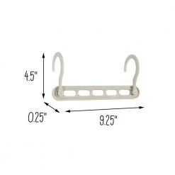 White Plastic Cascading Collapsible Hangers (20-Pack) by Honey-Can-Do -Carnegy Avenue Sales white honey can do hangers hng 09214 1f 1000
