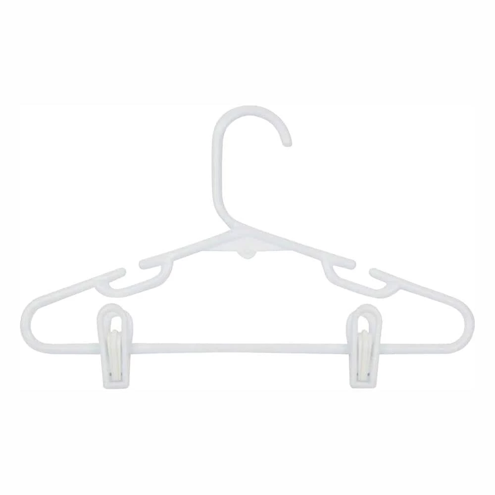 Clear Plastic Hangers 18-Pack by Honey-Can-Do 3 Clear Plastic Hangers 18-Pack by Honey-Can-Do
