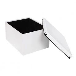 White Faux Leather Desk Organizers (6-Piece Set) by Honey-Can-Do -Carnegy Avenue Sales white honey can do office storage organization ofc 09459 44 1000
