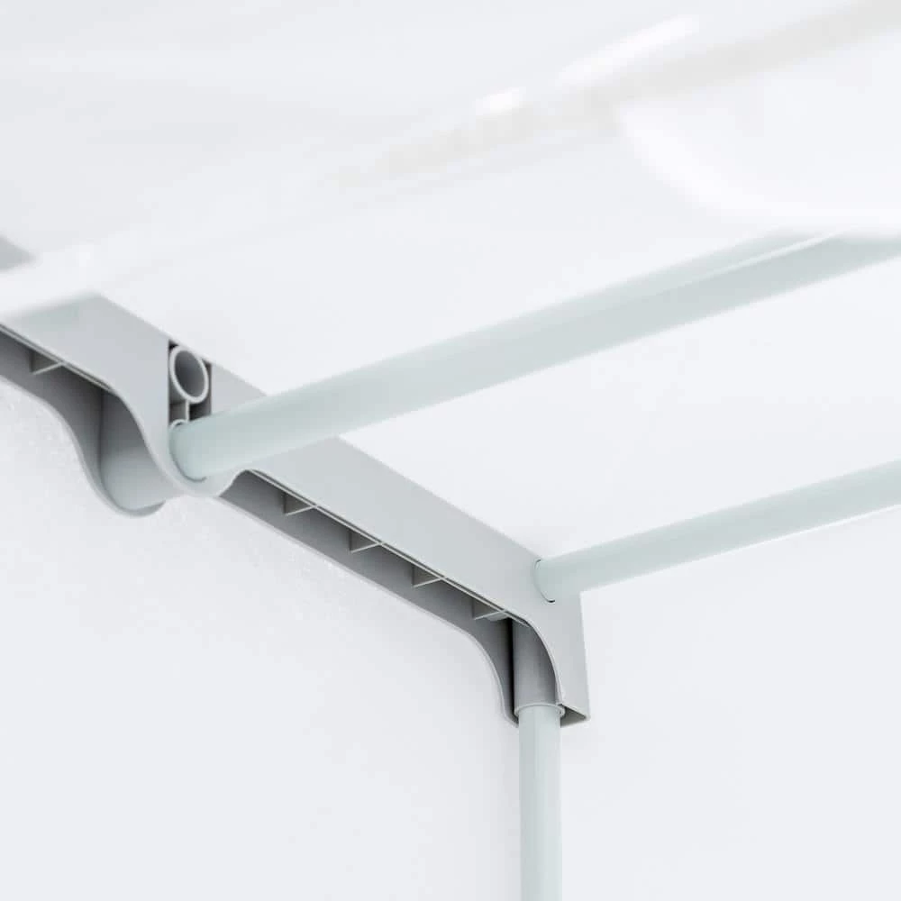 White Portable Closet (19.37 in. W x 63.78 in. H) by Honey-Can-Do 10 White Portable Closet (19.37 in. W x 63.78 in. H) by Honey-Can-Do - Image 8