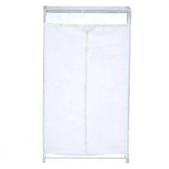 White Portable Closet (19.37 in. W x 63.78 in. H) by Honey-Can-Do 14 White Portable Closet (19.37 in. W x 63.78 in. H) by Honey-Can-Do -Carnegy Avenue Sales white honey can do portable closets wrd 01271 40 1000