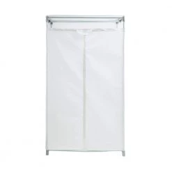 White Portable Closet (19.37 in. W x 63.78 in. H) by Honey-Can-Do 18 White Portable Closet (19.37 in. W x 63.78 in. H) by Honey-Can-Do -Carnegy Avenue Sales white honey can do portable closets wrd 01271 4f 1000