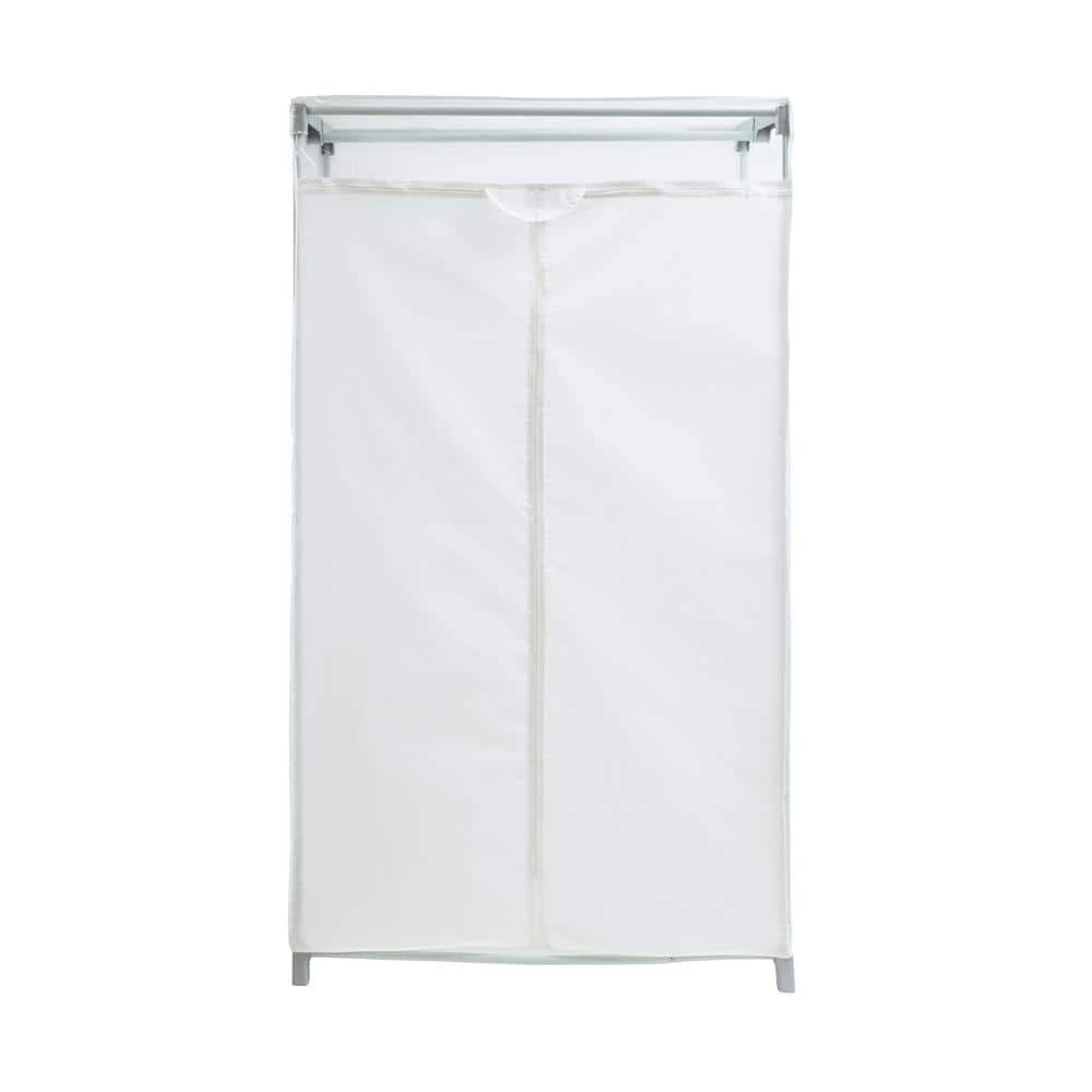 White Portable Closet (19.37 in. W x 63.78 in. H) by Honey-Can-Do 9 White Portable Closet (19.37 in. W x 63.78 in. H) by Honey-Can-Do - Image 7