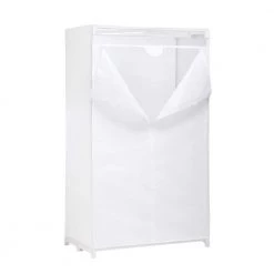 White Portable Closet (19.37 in. W x 63.78 in. H) by Honey-Can-Do 17 White Portable Closet (19.37 in. W x 63.78 in. H) by Honey-Can-Do -Carnegy Avenue Sales white honey can do portable closets wrd 01271 c3 1000