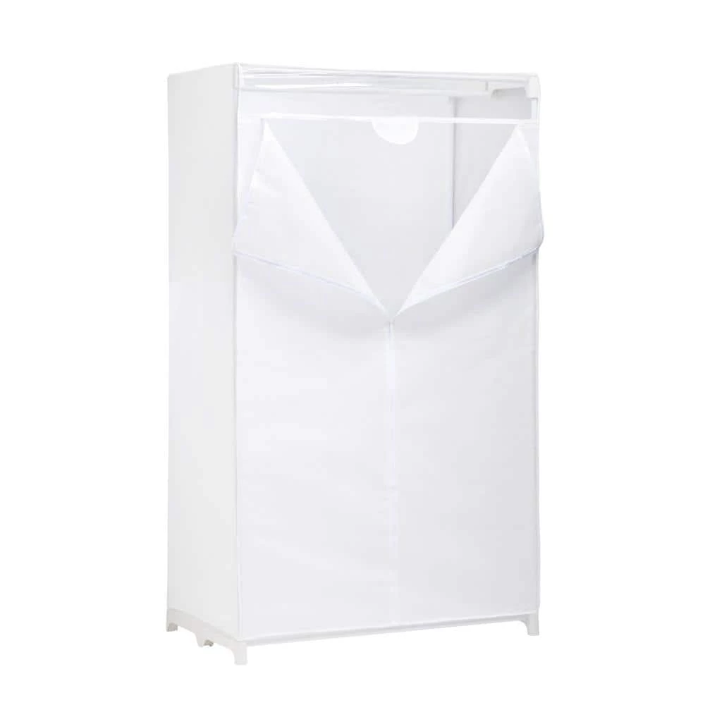 White Portable Closet (19.37 in. W x 63.78 in. H) by Honey-Can-Do 8 White Portable Closet (19.37 in. W x 63.78 in. H) by Honey-Can-Do - Image 6