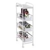 9.4 in. W x 33.1 in. H White Steel 3-Drawer Rolling Cart by Honey-Can-Do 1 9.4 in. W x 33.1 in. H White Steel 3-Drawer Rolling Cart by Honey-Can-Do -Carnegy Avenue Sales white honey can do storage drawers crt 09579 64 1000