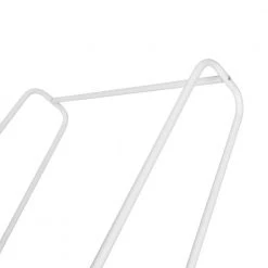 White Steel Clothes Rack 30.75 in. W x 68.11 in. H by Honey-Can-Do -Carnegy Avenue Sales white matte honey can do clothes racks gar 09057 1f 1000