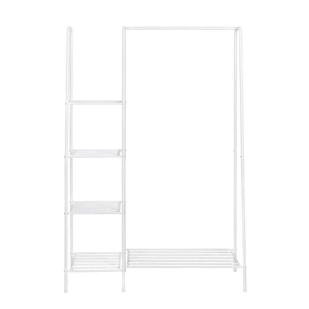 White Steel Clothes Rack 45 in. W x 66 in. H by Honey-Can-Do 7 White Steel Clothes Rack 45 in. W x 66 in. H by Honey-Can-Do - Image 5