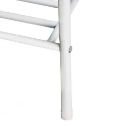 White Steel Clothes Rack 45 in. W x 66 in. H by Honey-Can-Do 12 White Steel Clothes Rack 45 in. W x 66 in. H by Honey-Can-Do -Carnegy Avenue Sales white matte honey can do clothes racks wrd 09058 4f 1000