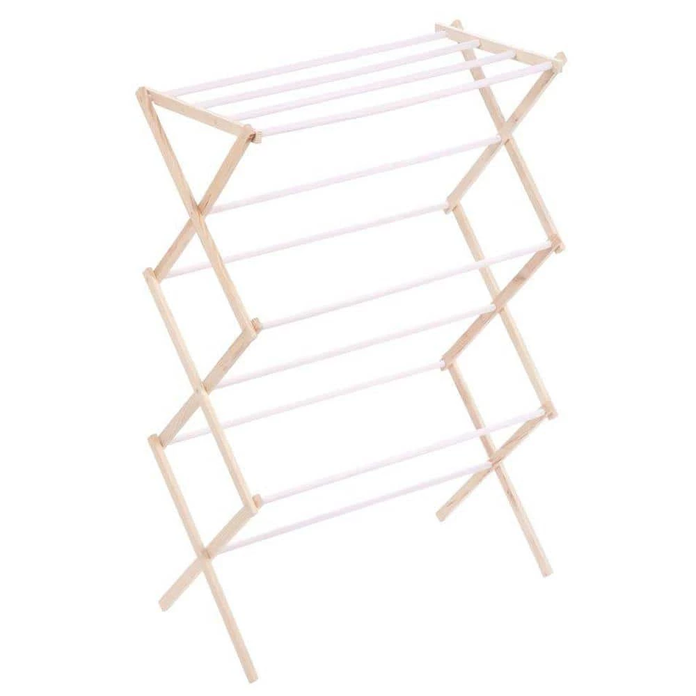 Wood Accordion Drying Rack by Honey-Can-Do 7 Wood Accordion Drying Rack by Honey-Can-Do - Image 5