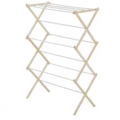Wood Accordion Drying Rack by Honey-Can-Do 10 Wood Accordion Drying Rack by Honey-Can-Do -Carnegy Avenue Sales white natural honey can do drying racks dry 01111 a0 1000