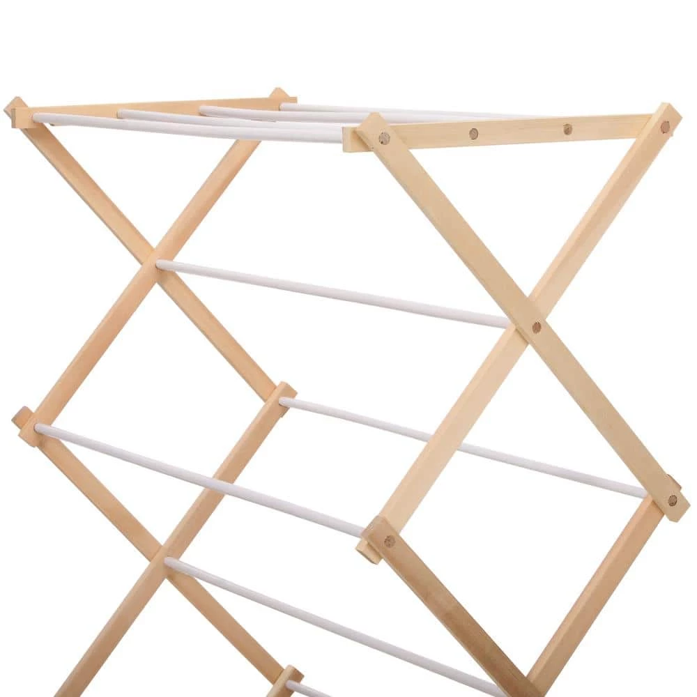 Wood Accordion Drying Rack by Honey-Can-Do 4 Wood Accordion Drying Rack by Honey-Can-Do - Image 2