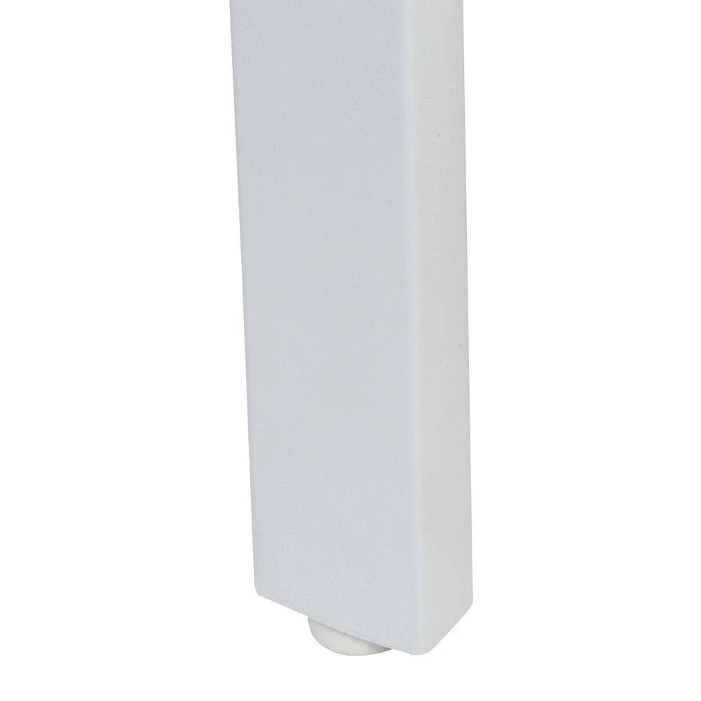 Natural and White 5-Tier Ladder Steel A-Frame Shelving Unit (22 in. W x 67.7 in. H x 13.4 in. D) by Honey-Can-Do 8 Natural and White 5-Tier Ladder Steel A-Frame Shelving Unit (22 in. W x 67.7 in. H x 13.4 in. D) by Honey-Can-Do - Image 6