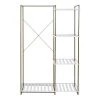 White Steel Clothes Rack 45.2 in. W x 68 in. H by Honey-Can-Do 1 White Steel Clothes Rack 45.2 in. W x 68 in. H by Honey-Can-Do -Carnegy Avenue Sales white olive honey can do clothes racks wrd 09131 64 1000