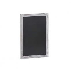 White Washed Magnetic Wall Mounted Chalkboard by Carnegy Avenue