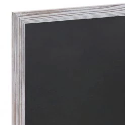 White Washed Magnetic Wall Mounted Chalkboard by Carnegy Avenue -Carnegy Avenue Sales white washed carnegy avenue boards easels cga hgwa 513527 wh hd fa 1000 1