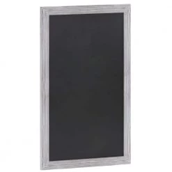 White Washed Magnetic Wall Mounted Chalkboard by Carnegy Avenue